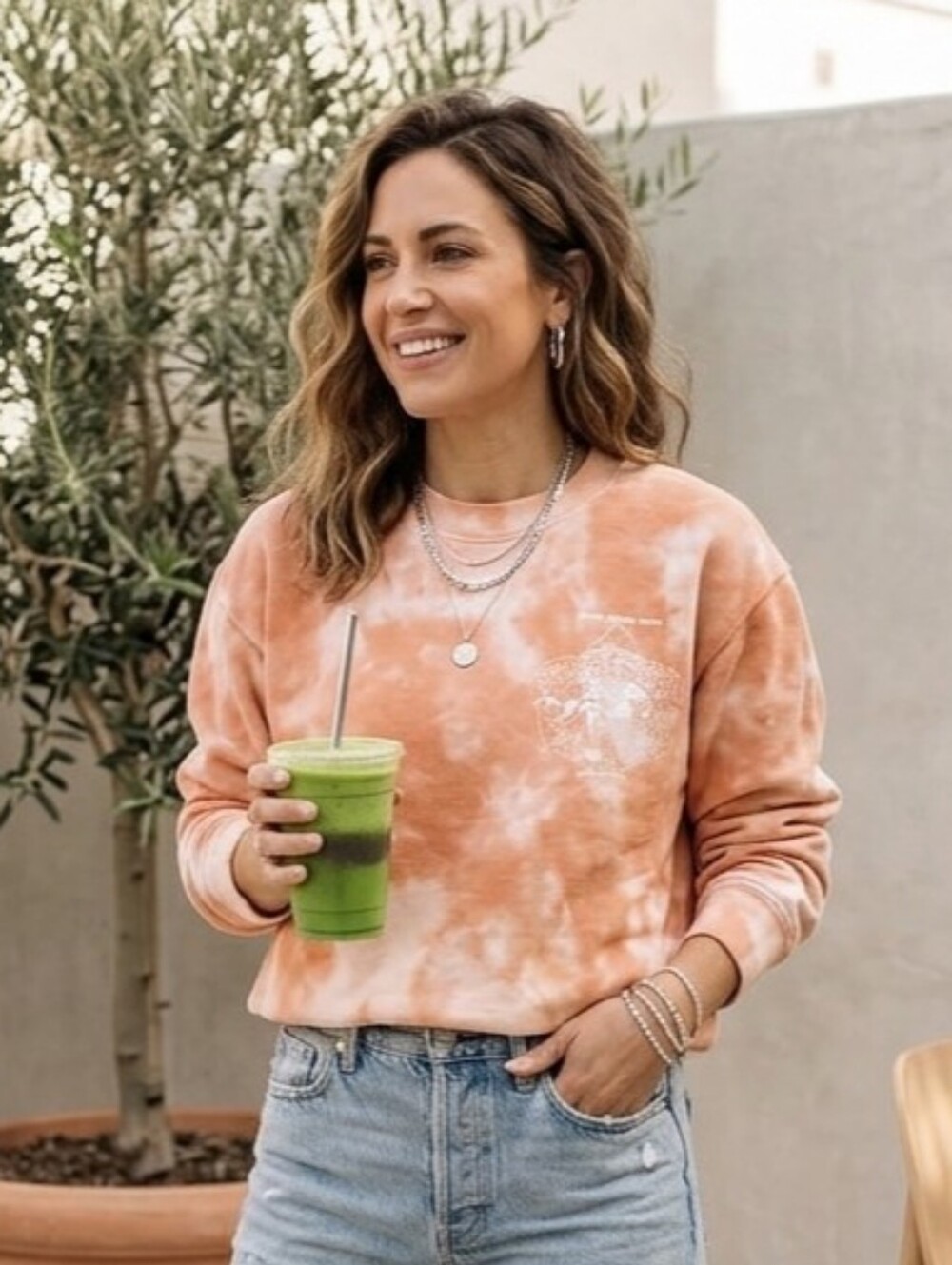 NWT RARE🔥EDITION by John Boyega H&M COLAB Oversize Tie-Dye Crew SWEATSHIRT Sz M